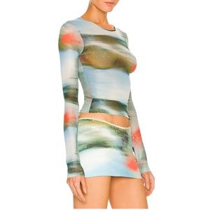 REVOLVE | Miaou mesh long sleeve, XS